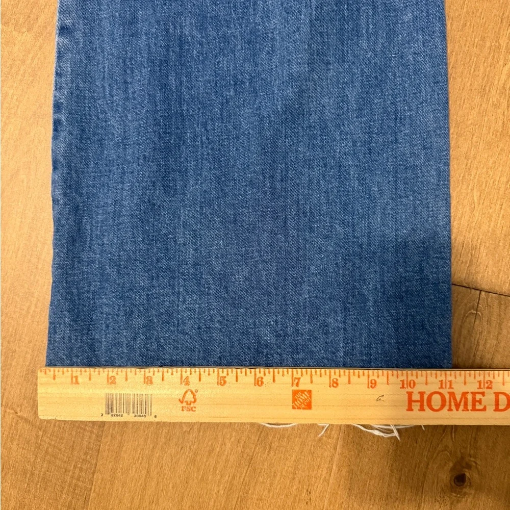 Veronica Beard Grant Patch Pocket High Rise Ankle Wide Leg Jeans - Size 31 - Picture 10 of 12